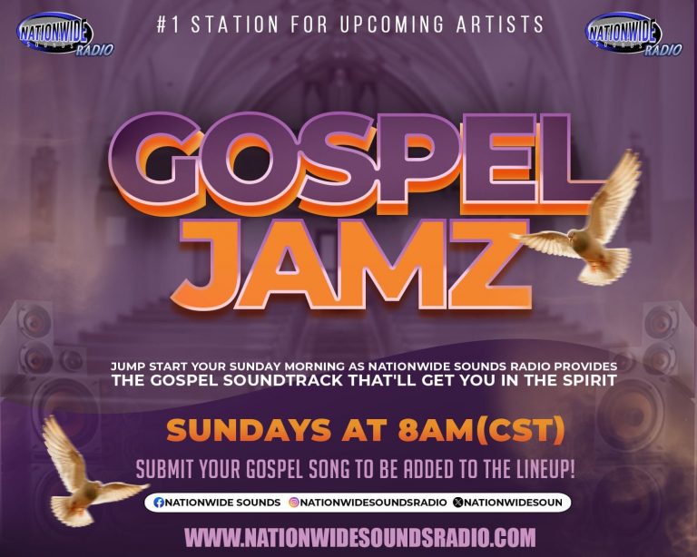 Gospel Jamz Promo Flyer 2026